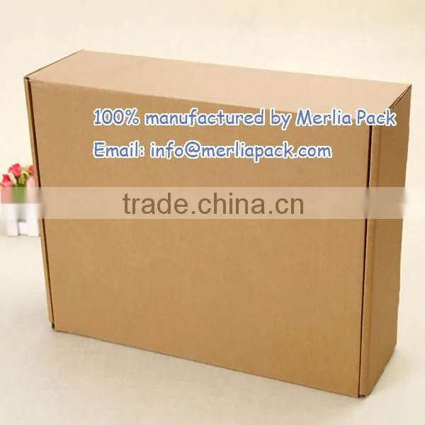 Kraft Natural Self-Locking Cardboard Mailing Boxes Literature Size 11.5" x 8.75" x 2.12" Box