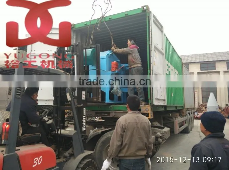 Yugong drum wood chipper,wood branch crusher