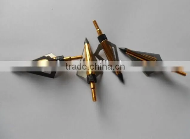 Archery Arrowheads 3 Blade Broadhead Hunting For Crossbow
