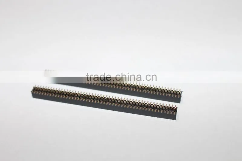 1.27mm double row smt Female header 40 pin