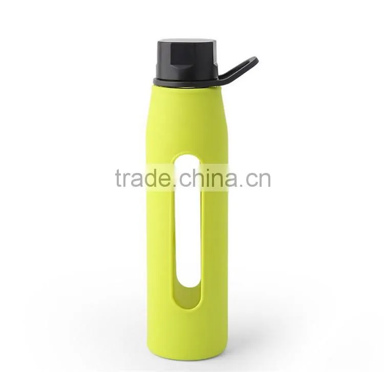 2016 Hot Selling Voss Water Glass Bottle/ Hot 5 Gallon Glass Water Bottle with Cat Cover