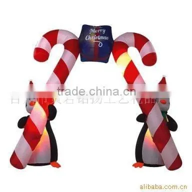 Holiday inflatable arch