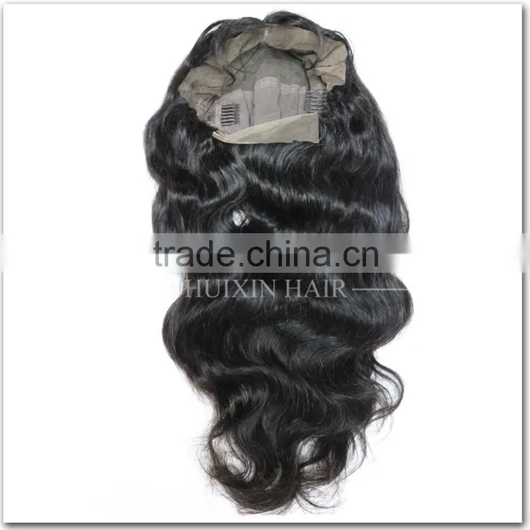 full lace human hair wig with baby curly,Brazilian lace wig human hair