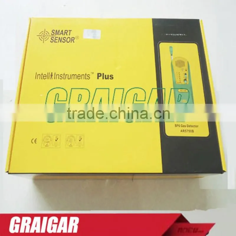 Smart Sensor AR5750B NEW SF6 Gas Detector Halogen Gas Tester Refrigerant Detector