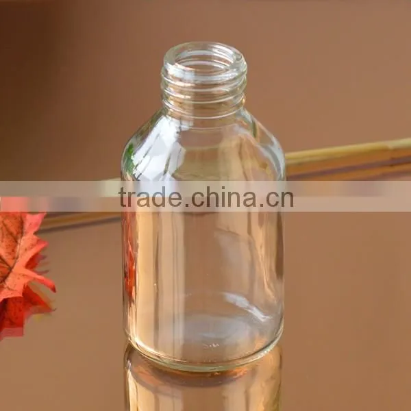 Christmas tree shaped glass perfume bottle