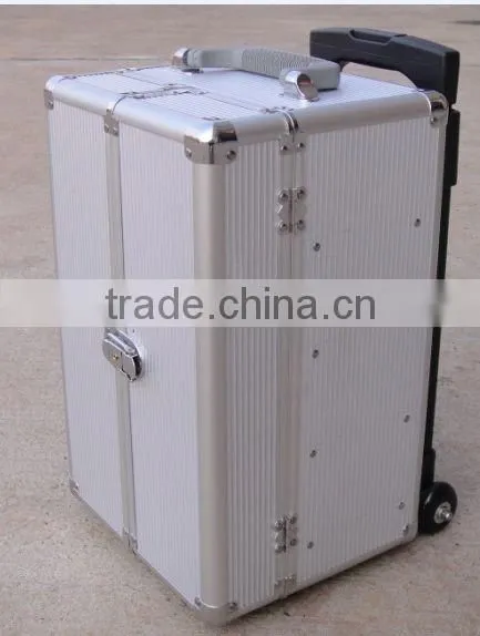 HX-L2451,Aluminum tool case,heavy duty aluminum means cabinet trolley
