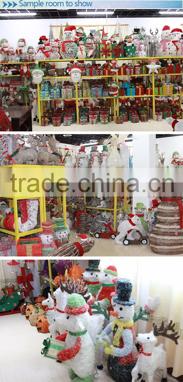 Outdoor decoration Christmas crafts deer light, Deer cart led motif lights