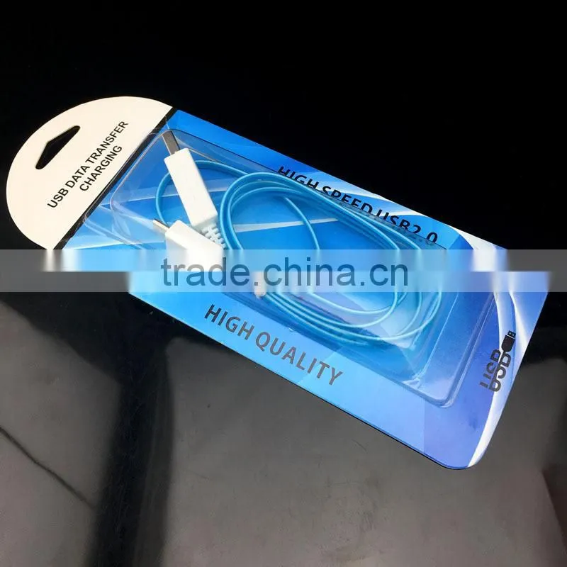 Colorful light up usb led cable mini charger usb type usb cable best quality