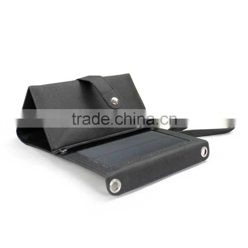 Hot sale factory price solar charger foldable 6.8W solar panel from Shenzhen