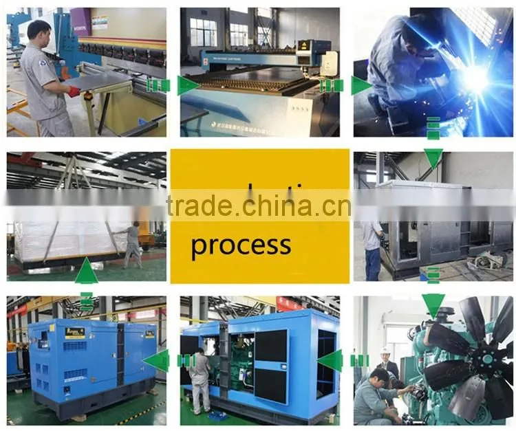 500KW/625KVA diesel generator with fuel consumption per hour