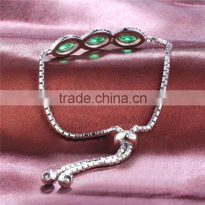 jewerly silver 925 gemstone charm bracelets