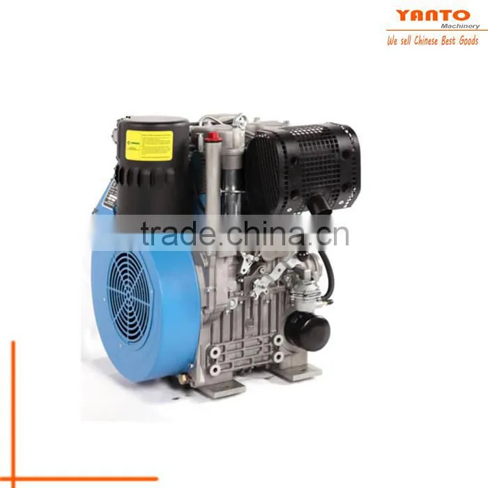 JJ292F Yanto NEW 2 cylinder diesel engine Double cylinder diesel engine with air-cooling