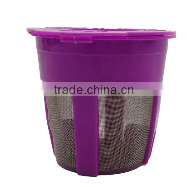 BPA free keurig 2.0 refillable reusable k-cup coffee filter pod