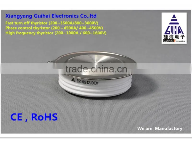 1800v 2000a high frequency thyristors