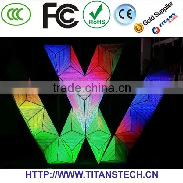 Video Display Function and 10mm Pixels full color led monitor board