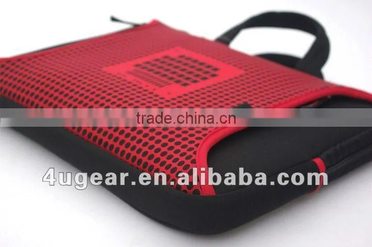 Duraable 7 inch neoprene laptop sleeve with handle