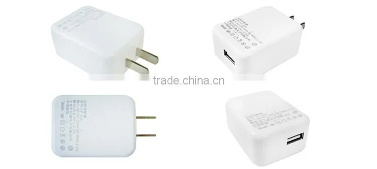 Hot Free sample 5V/1.0A cellphone / tablet PC home wall charger power travel usb adapter