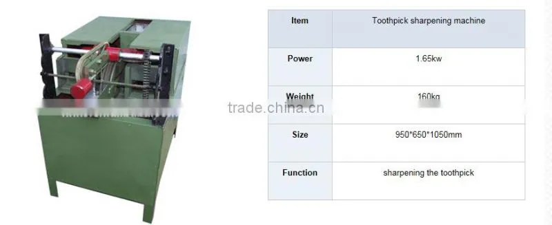Automatic bamboo wooden chopsticksand toothpick making machine line