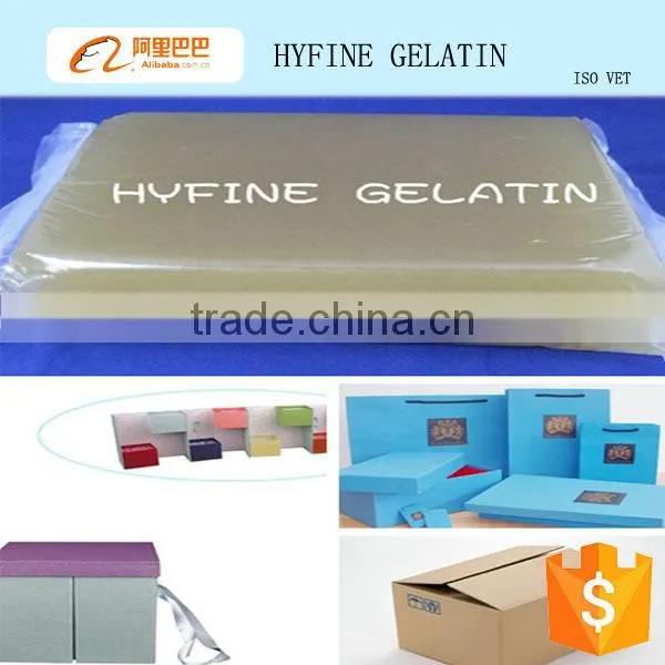 Industrial animal bone gelatin glue Gel glue for full automatic mahine