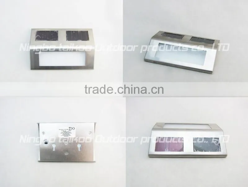 LED house number solor light