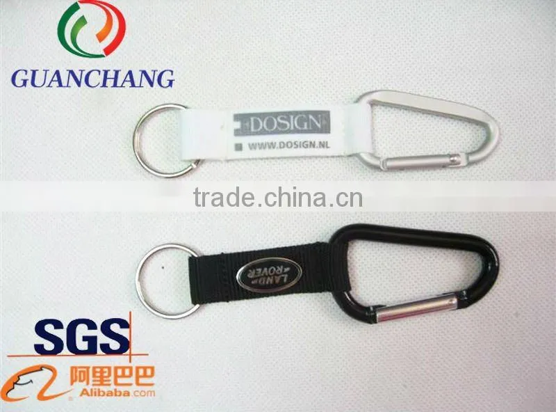 OEM carabiner keychain hook short cord rope strap