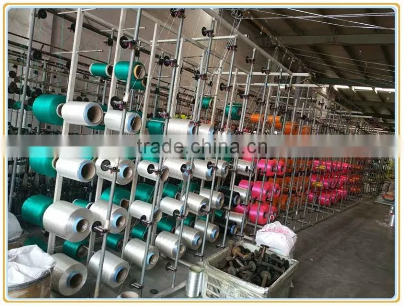 TWO FOR ONE RING TWISTER/RING TWISTING MACHINE FOR PP MULTIFILAMENT