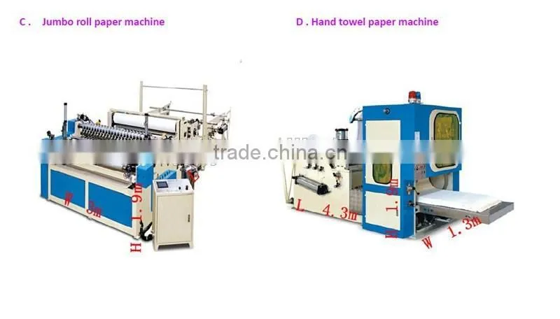 Zhengzhou new good quality folding packing paper napkin machine