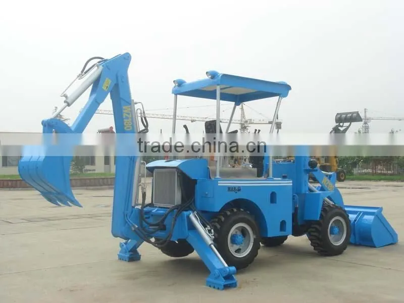 4500KG 0.2 CBM Backhoe Loader WZ180 for sale 2015 good performence and good quality