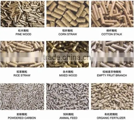 Tractor pto driven wood pellet machine with CE approved