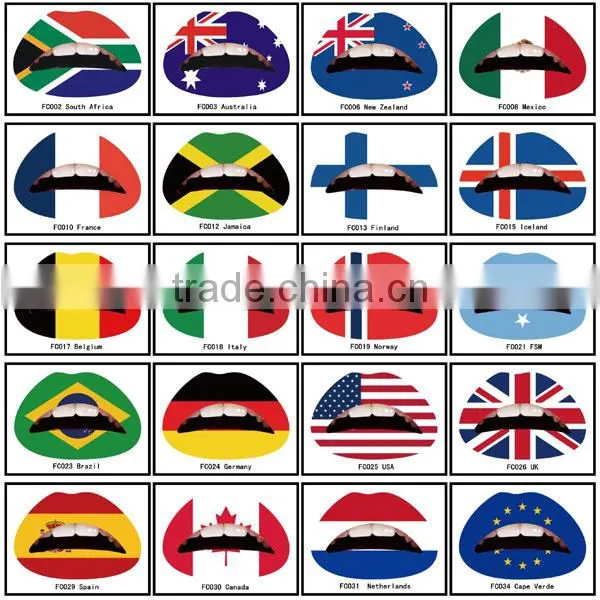 non-toxic football face sticker