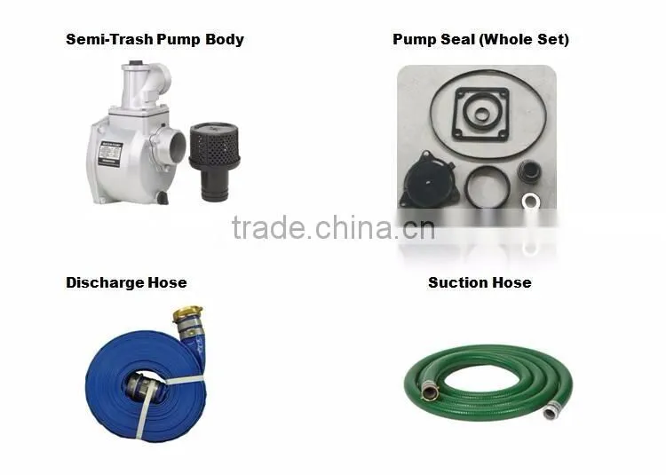3inch Trash Specification of Centrifugal Pump for Water