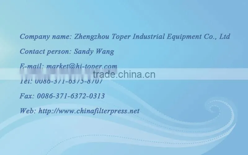 China filter suppliers of high quality and competitive price,recessed filter press for sale