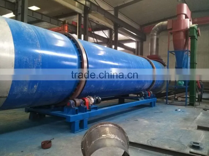 FREE Installation and Training! Turnkey Service Sweet Rotary Drum Potato Waste Dryer!