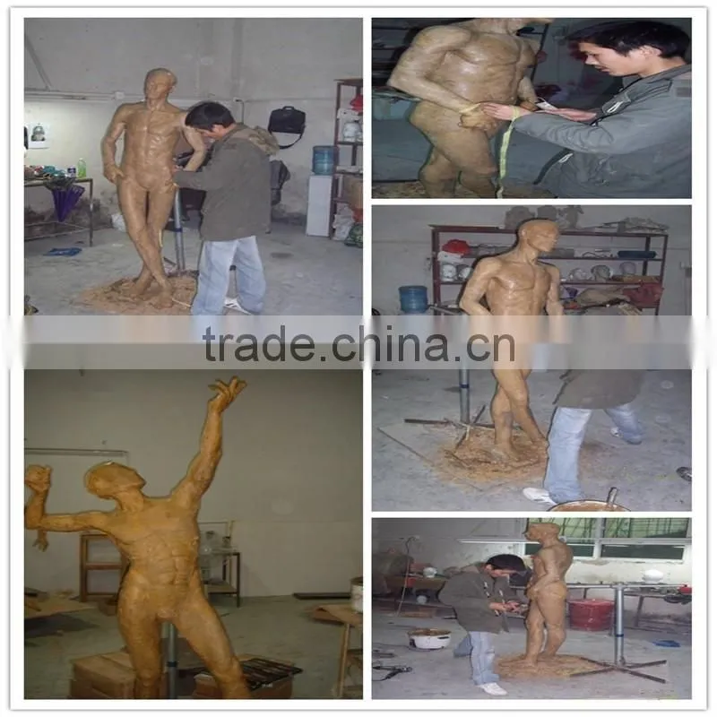 Factory price window display sport strong muscle male mannequin