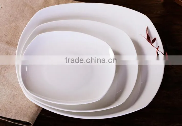 KC-2912 Haonai Goodquality Square porcelian dinnerware set