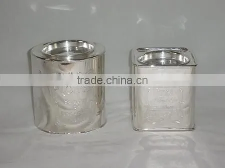 SOI Steel Canisters ,Stainless Steel polished, custom engraving