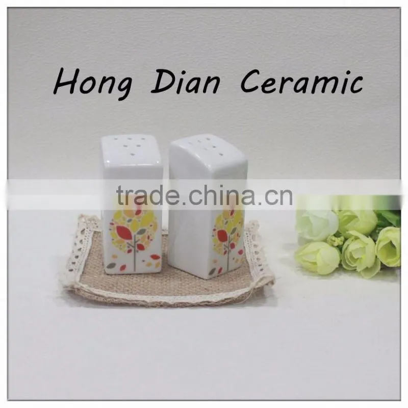 Herb & Spice Tools Type and Eco-Friendly Feature ceramic salt and pepper set