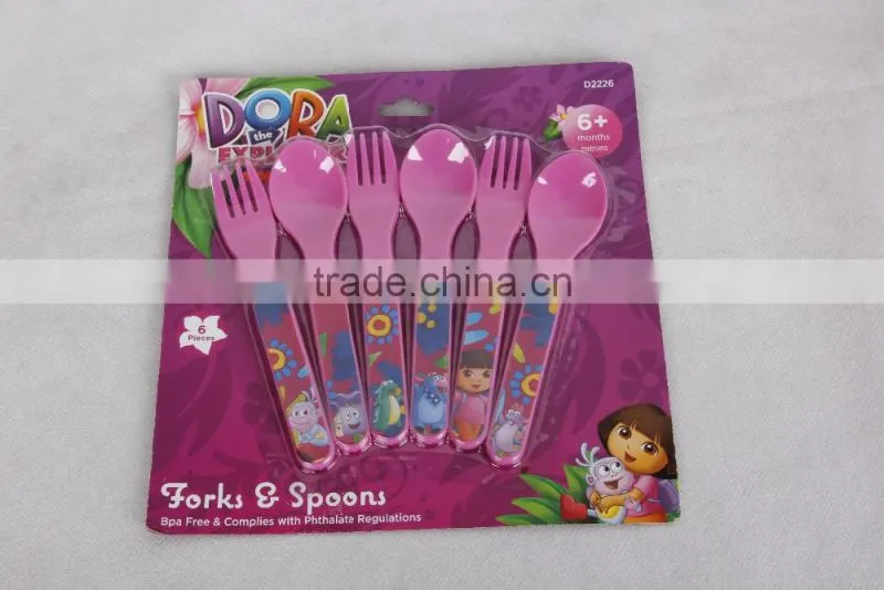 Baby cutlery set/baby spoon& fork for sale