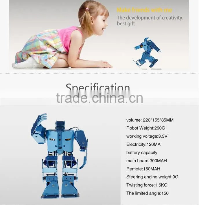 Puzzle Mini Smart Robot, Mobile APP Remote Control Early Educational Intelligent Toy Robot For Kids Best Christmas Gifts Robot
