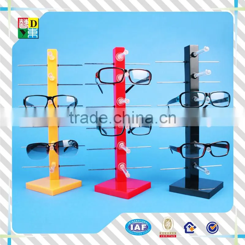 useful Acrylic Sunglasses Retail Shop Display/2015 fashion design acrylic sunglass display rack wholesale price China