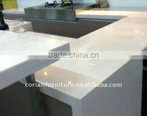 Artificial marble material and custom sized made design kitchen island
