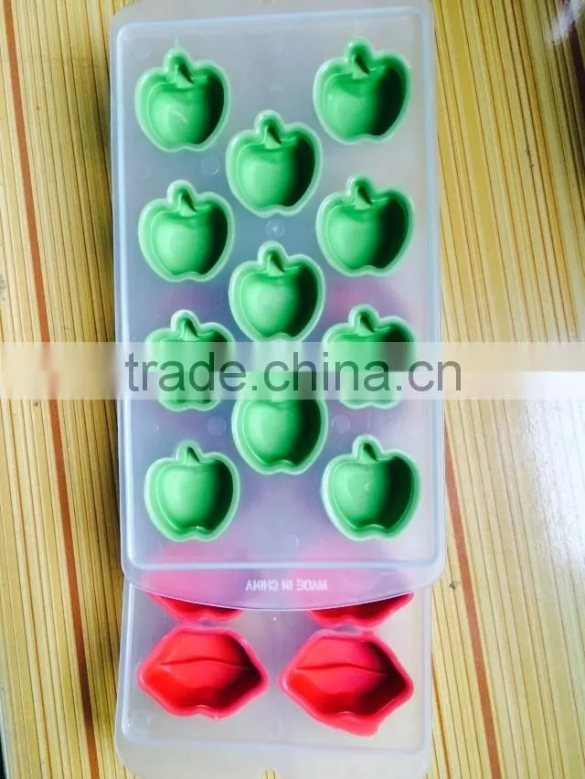 Apple shaped DIY silicone cake mold for promotion gifts