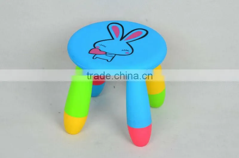 durable kids plastic step stool/children plastic step stool with any color