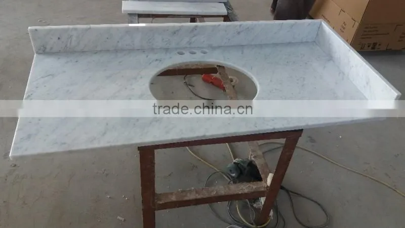 Natural Carrara Marble Vanity Top