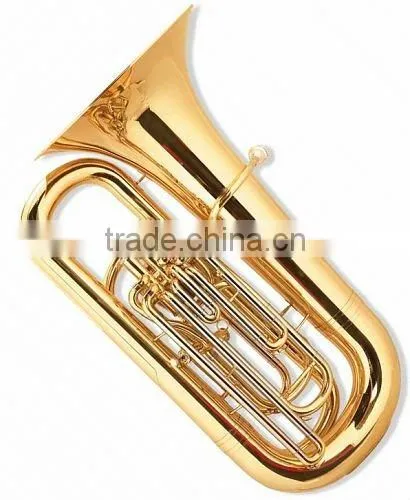 Bb key 4 key tuba for brass band