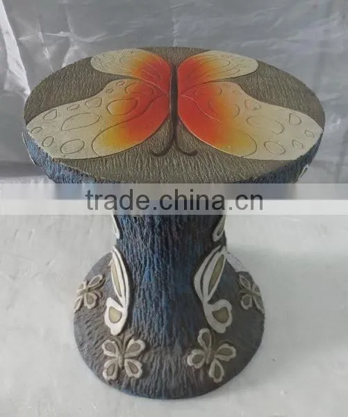 Beautiful fiberglass garden butterfly chair