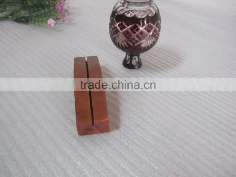 Wooden Display Stand Business Card Holder Wooden Phone Case Place Card Holders For Wedding