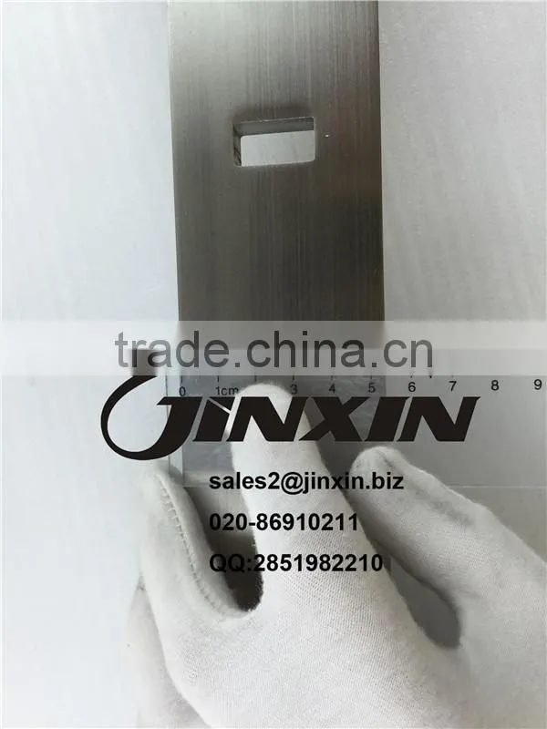 Flat bar fences railing post steel baluster and pillar with hole