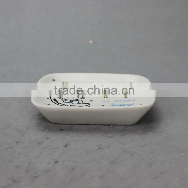 Beatrot Ceramic Heart Shape Soap Dish Tray