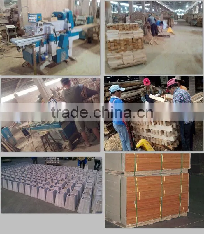heat treatment samll indoor wooden planter